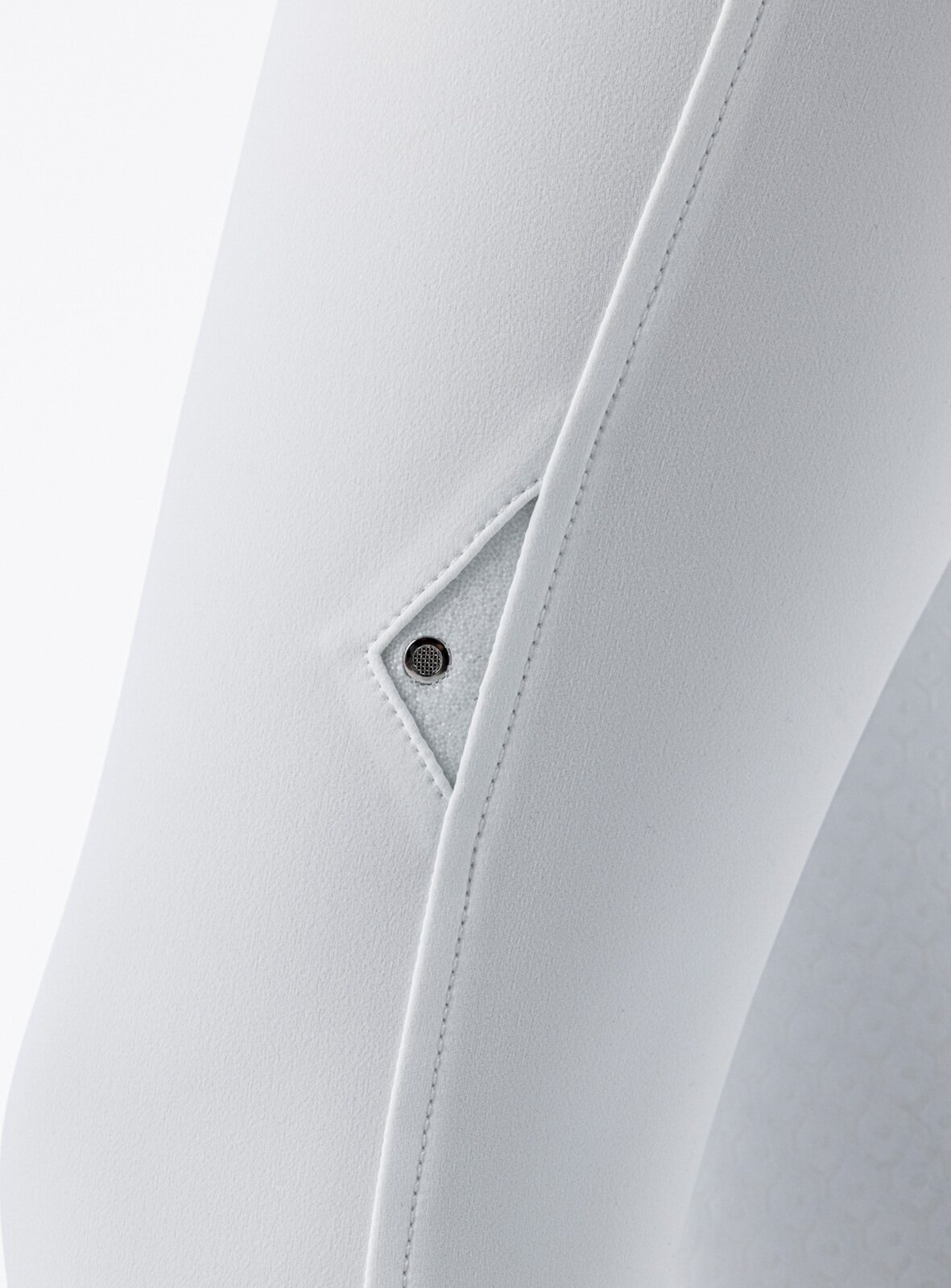 Equiline Crystalef fullgrip ratsastushousut Valkoinen