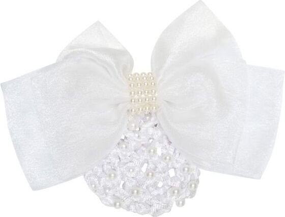 Imperial Riding Hiusverkko helmillä Valkoinen