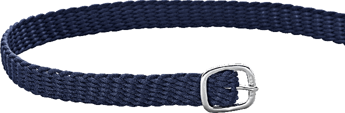 Sprenger nylon kannusremmit Sininen