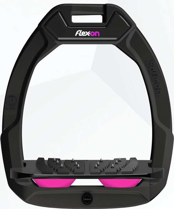 Flex-on Safe-on jalustimet Musta/pinkki