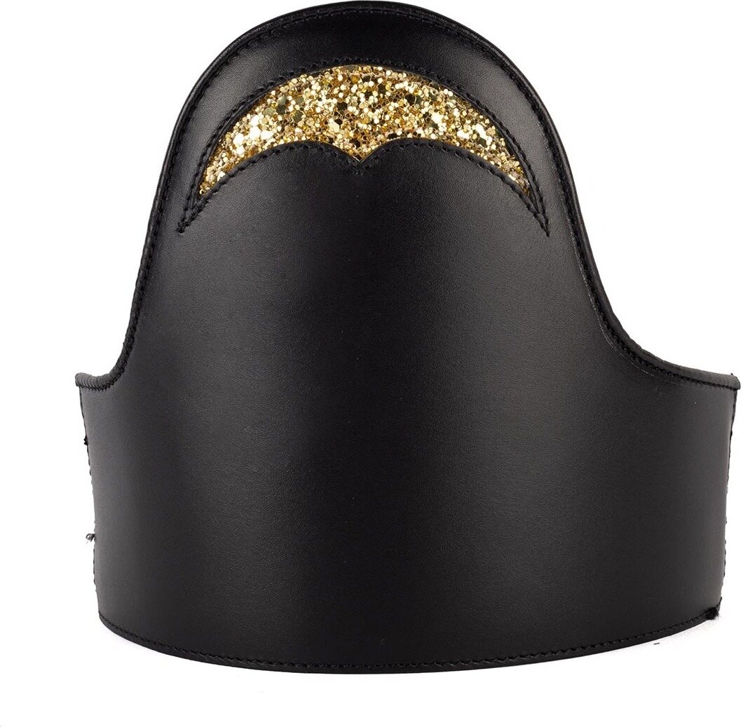 Alberto Fasciani Vienna Custom Wing ratsastussaappaat Gold Glitter Wing