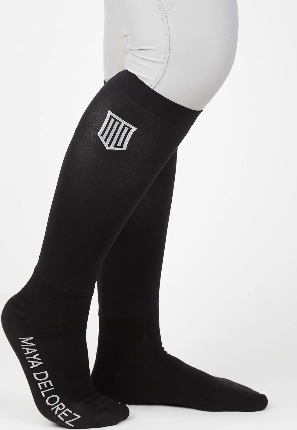 Maya Delorez Competition Socks Musta
