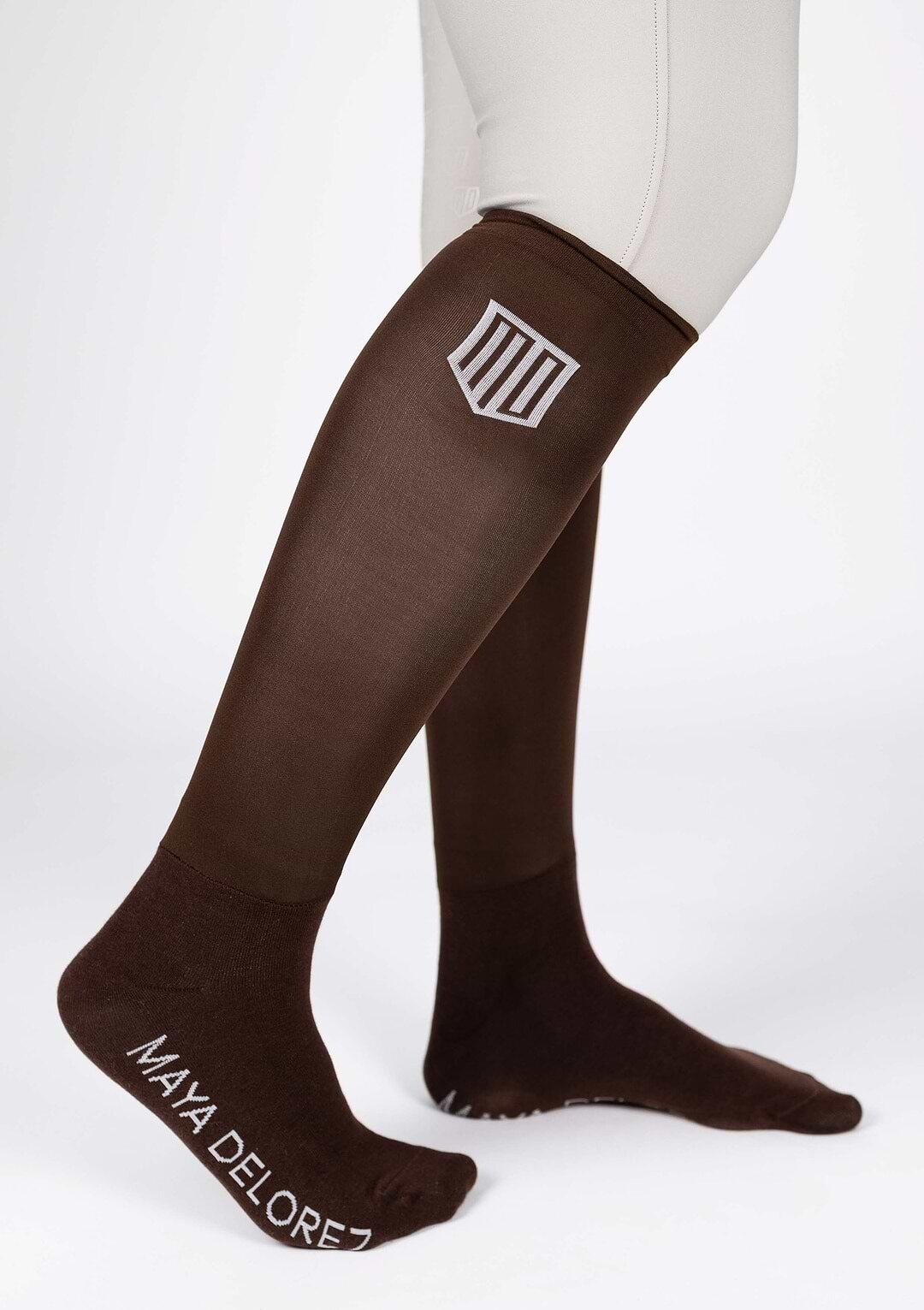 Maya Delorez Competition Socks Ruskea
