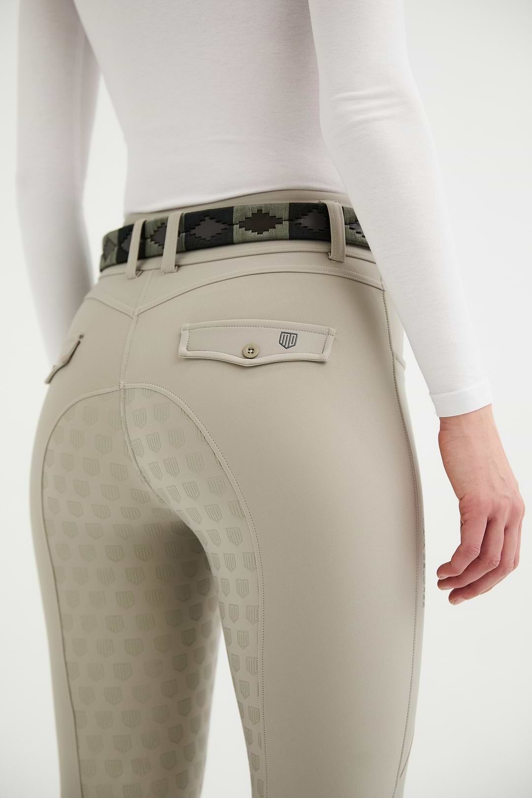 Maya Delorez Admira Compression Breeches Full Seat ratsastushousut Beige (ilman logoa)