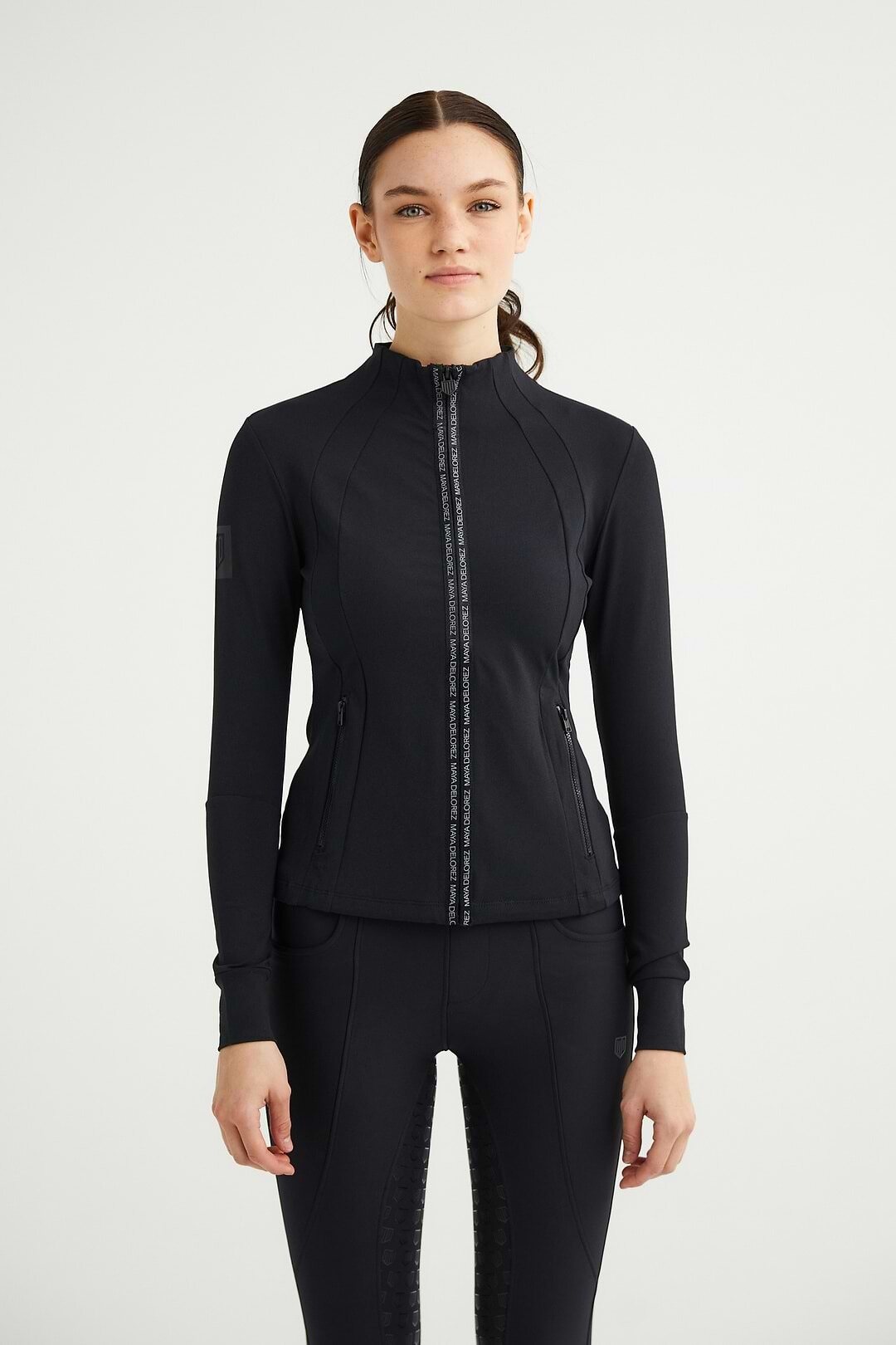 Maya Delorez Aniara Silhouette Sports Jacket Musta