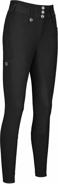 Pikeur New Candela Softshell FlexTec leather ratsastushousut Musta