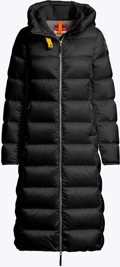 Parajumpers Leah pitkä untuvatakki Musta