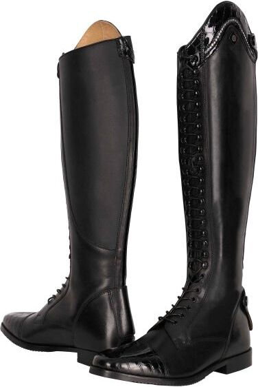 Imperial Riding Olania Dressage ratsastussaappaat Musta/Croco