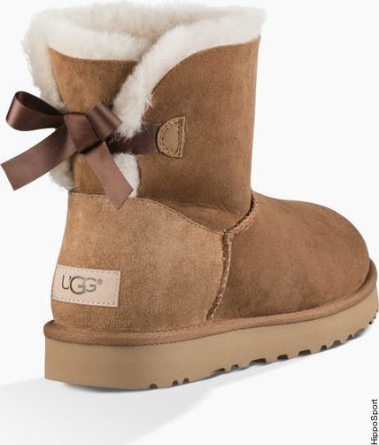 UGG Mini Bailey Bow II jalkineet Chestnut