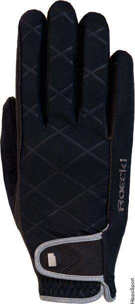 Roeckl Julia ratsastushanskat Musta