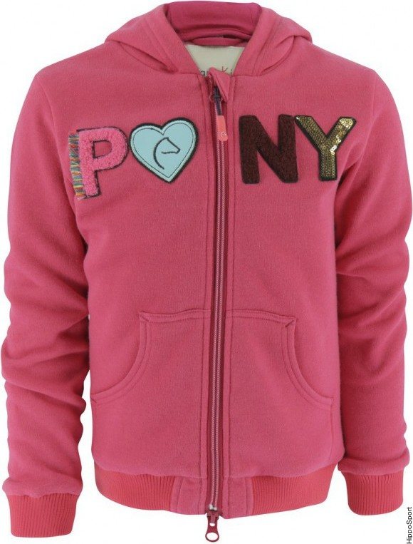 EquiThéme Olga lasten huppari Pinkki