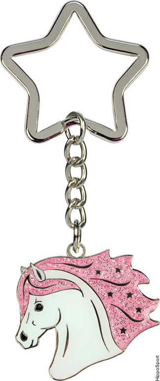 HappyROSS Star avaimenperä Valkoinen