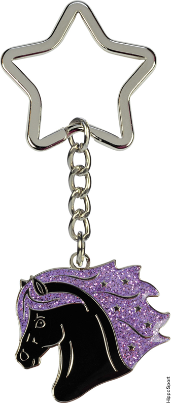 HappyROSS Star avaimenperä Musta