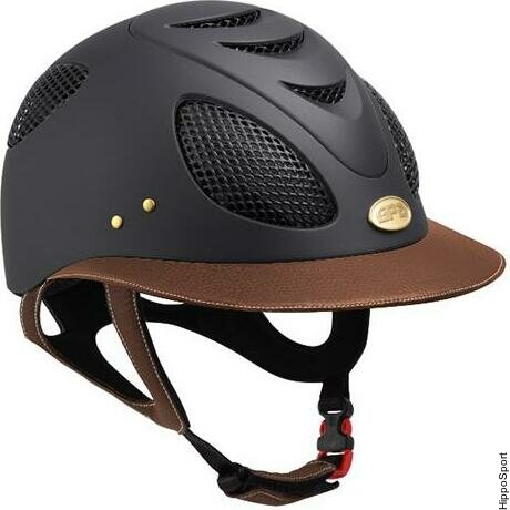 GPA First Lady Leather 2x ratsastuskypärä Ruskea