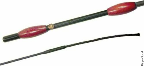 Fleck tasapainotettu raippa Musta/Punainen