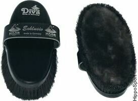 Haas Diva harja lampaankarvalla Musta