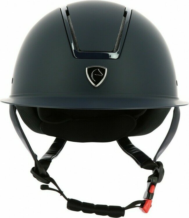 EquiThéme Glint Mat ratsastuskypärä Navy/Navy