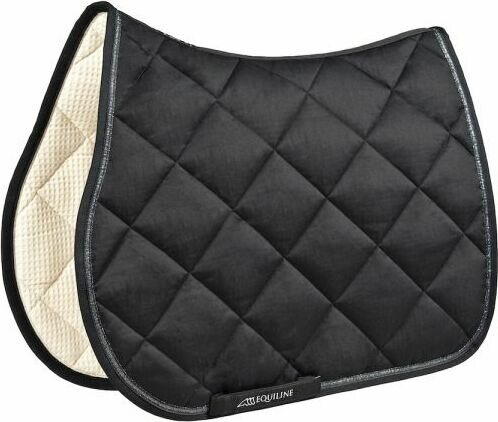 Equiline Rombo Gloren satulahuopa Musta