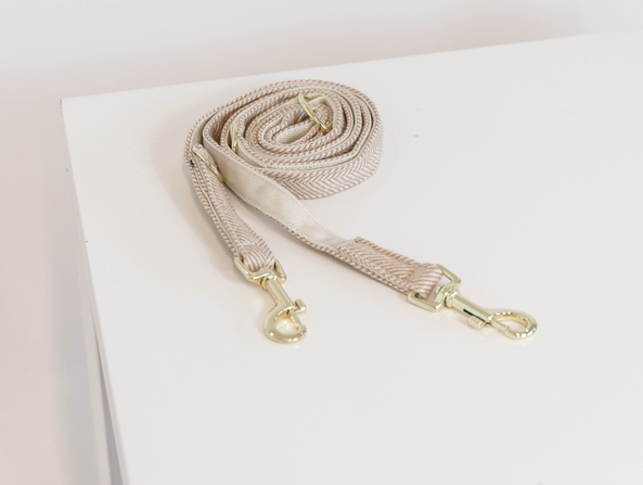 Kentucky Wool koiran talutushihna Beige