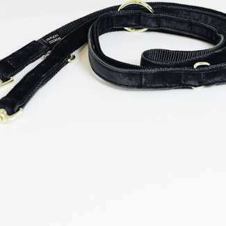 Kentucky Velvet koiran talutushihna Musta