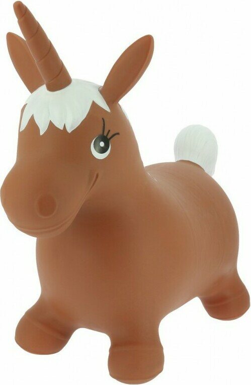 EquiThéme Equi-kids pomppuponi Ruskea/ Valkoinen