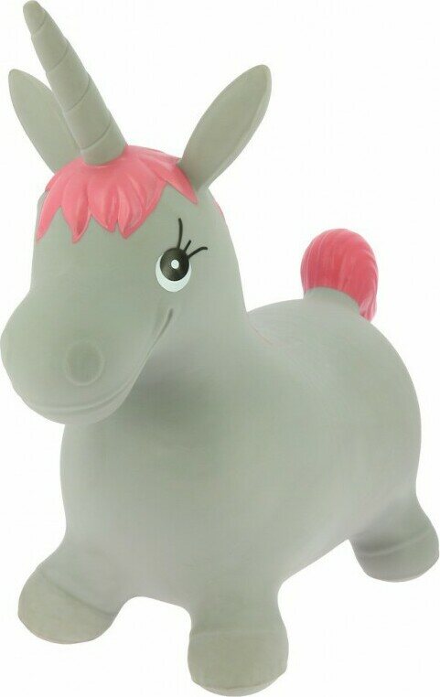 EquiThéme Equi-kids pomppuponi Harmaa/ Pinkki