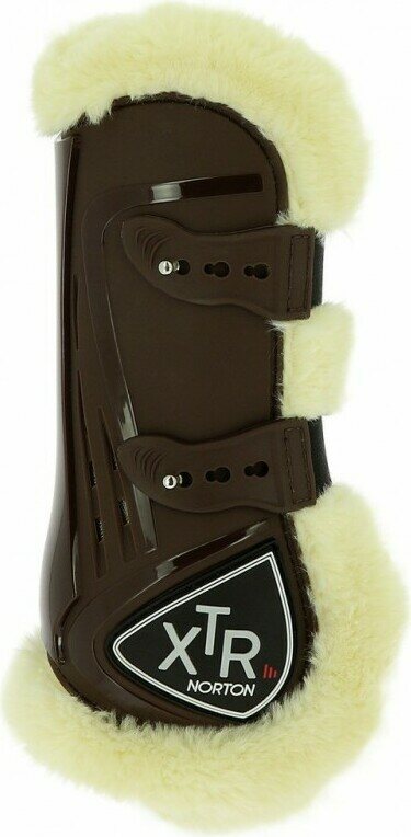 Norton XTR jännesuojat karvalla Ruskea