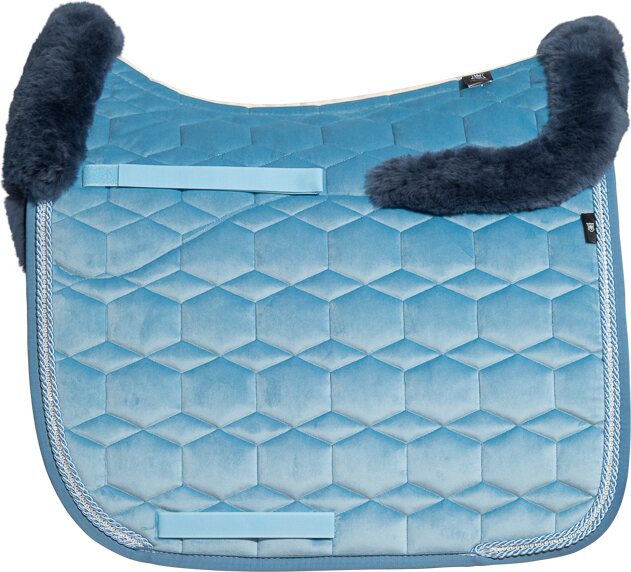 Mattes SS22 Collection Velvet satulahuopa lampaankarvalla Water Blue