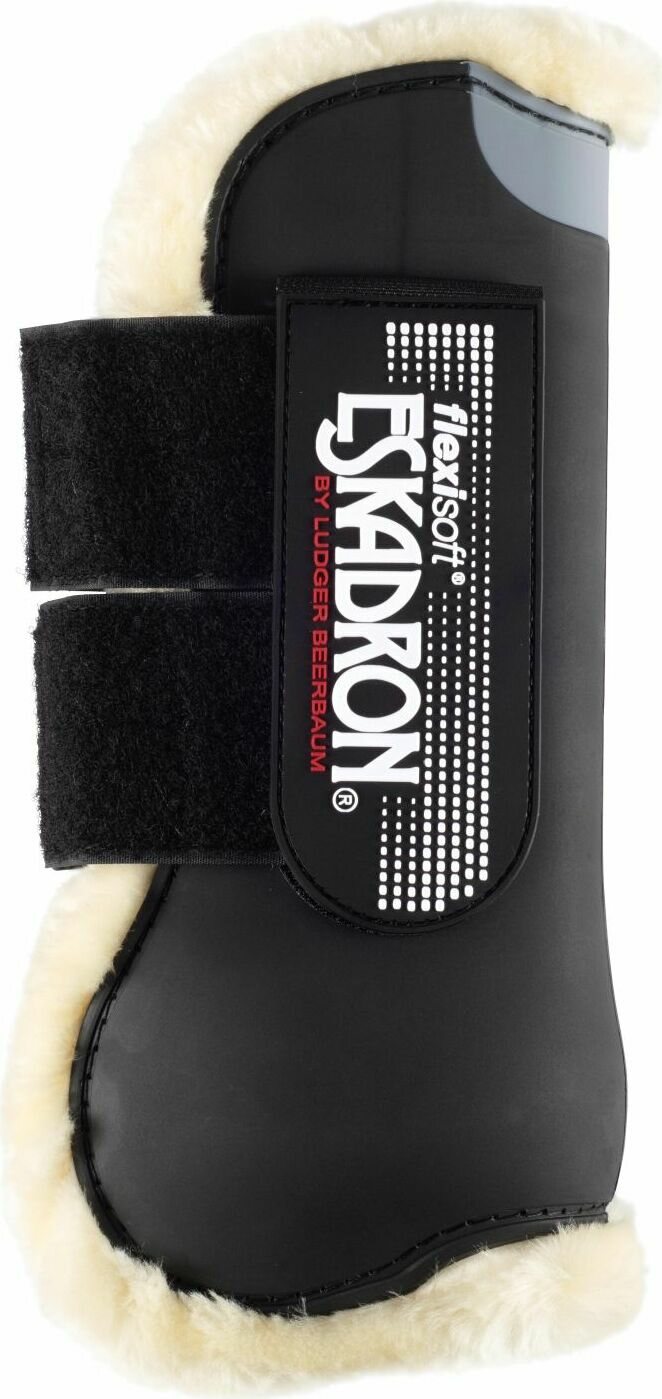 Eskadron Flexisoft jännesuojat karvalla Musta