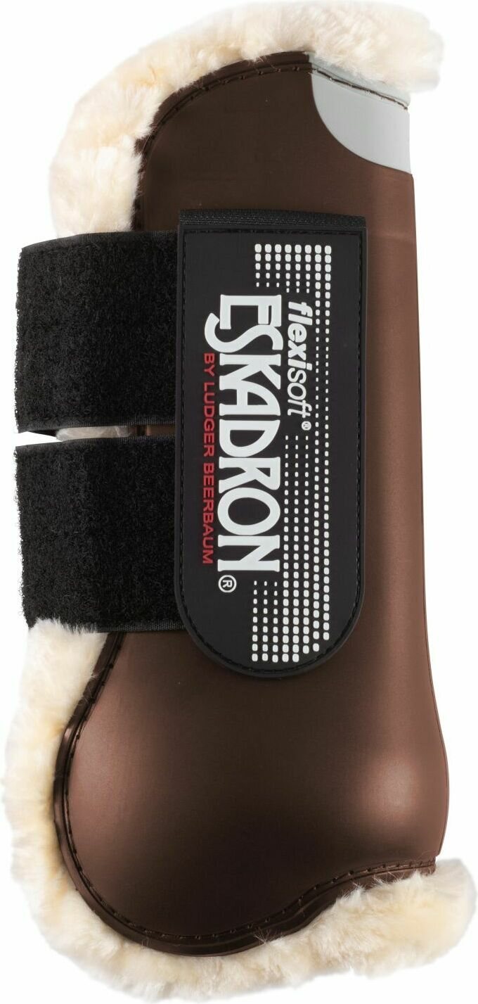 Eskadron Flexisoft jännesuojat karvalla Ruskea