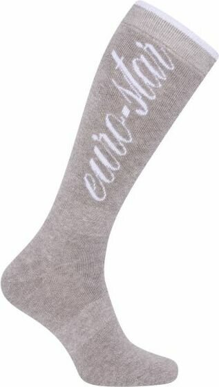 Euro-Star Lyma talviratsastussukat Grey Melange