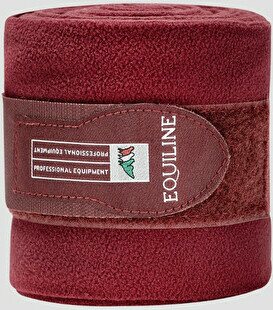 Equiline fleecepintelit, 4kpl Burgundy