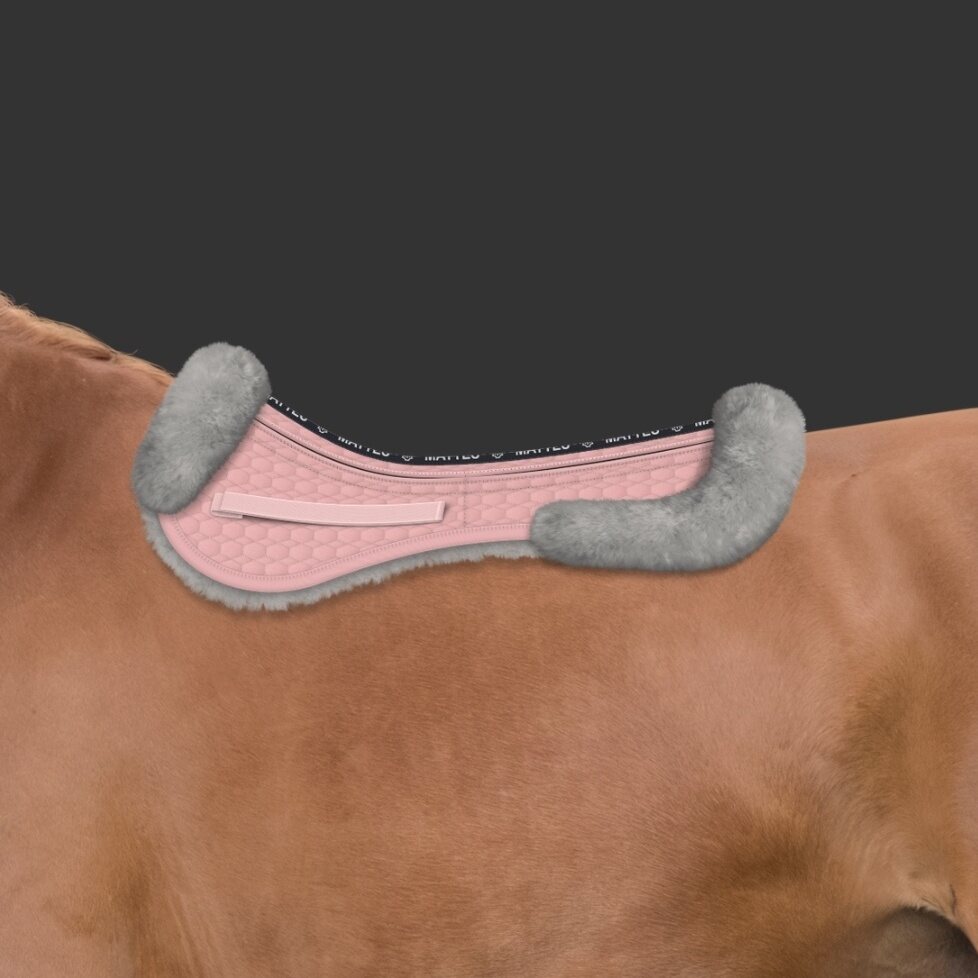 Mattes Ewwa Correction Custom lampaankarvaromaani Vaaleanpunainen/Harmaa