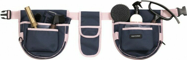 EquiThéme letityslaukku Navy/Vaaleanpunainen