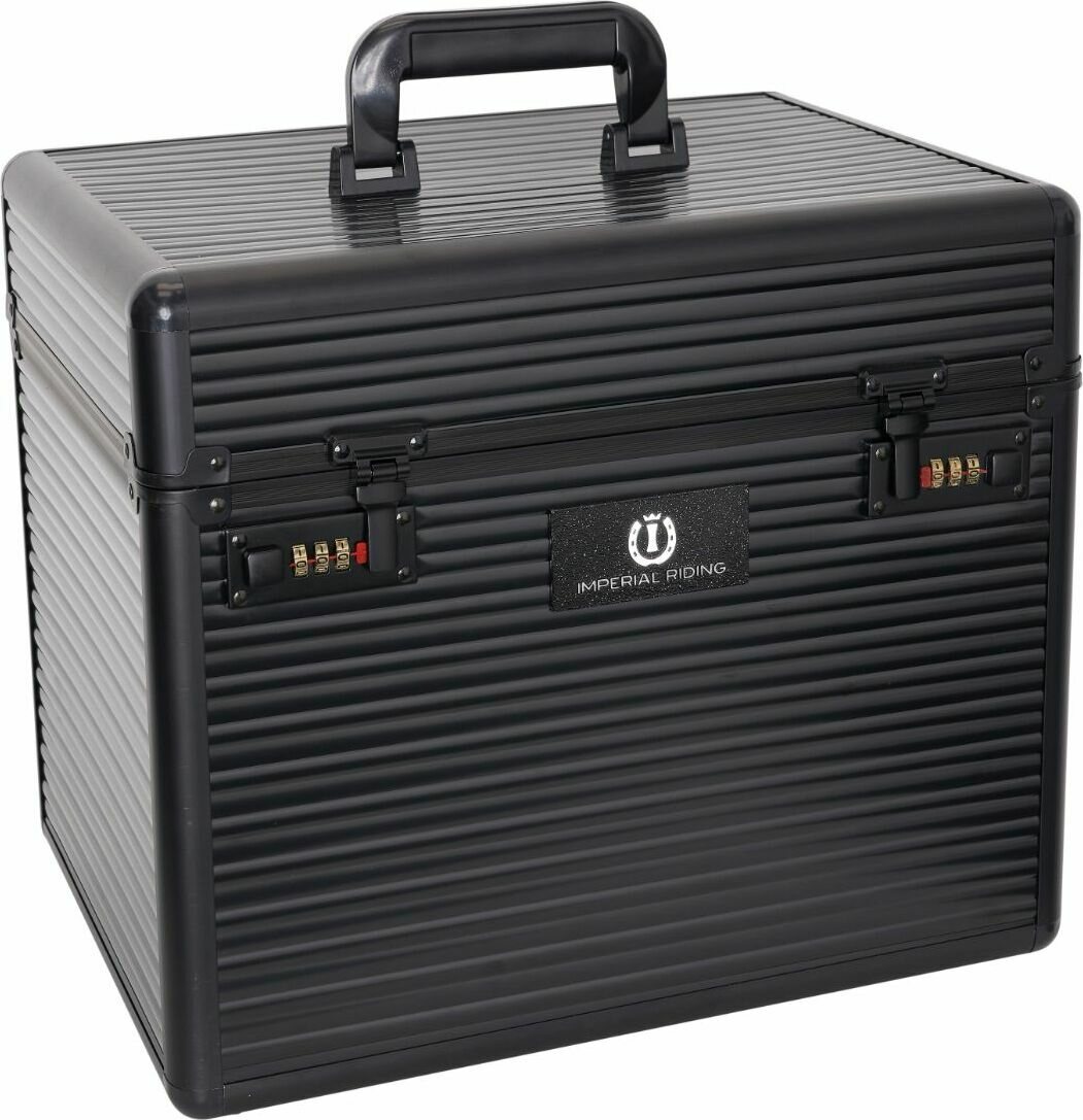 Imperial Riding Grooming box shiny hoitolaatikko Musta