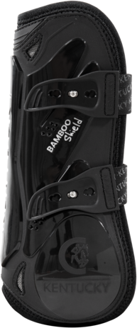 Kentucky Tendon boots Bamboo elastic Musta