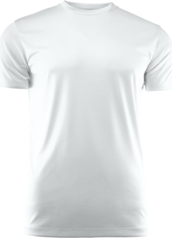 Lasten tekninen t-paita Run Jr Valkoinen (100)