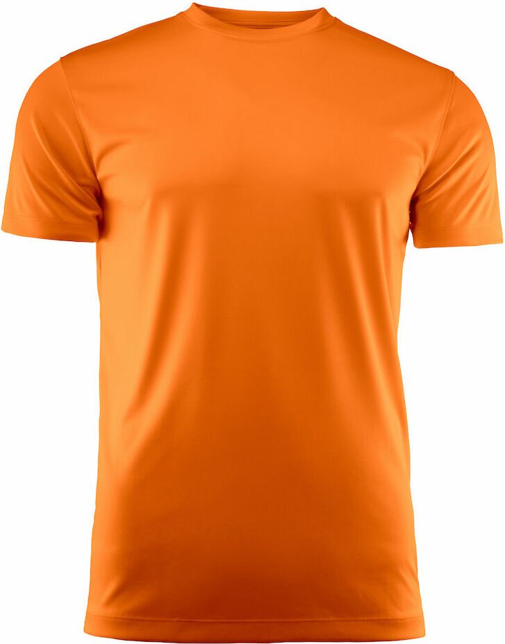 Lasten tekninen t-paita Run Jr Kirkas oranssi (305)