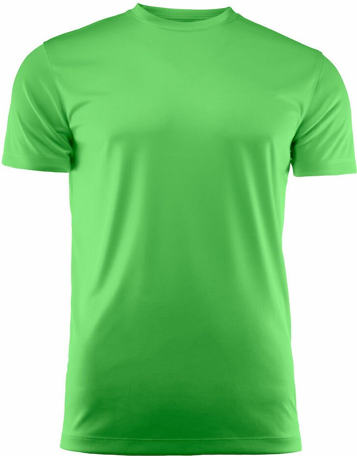 Lasten tekninen t-paita Run Jr Lime (730)