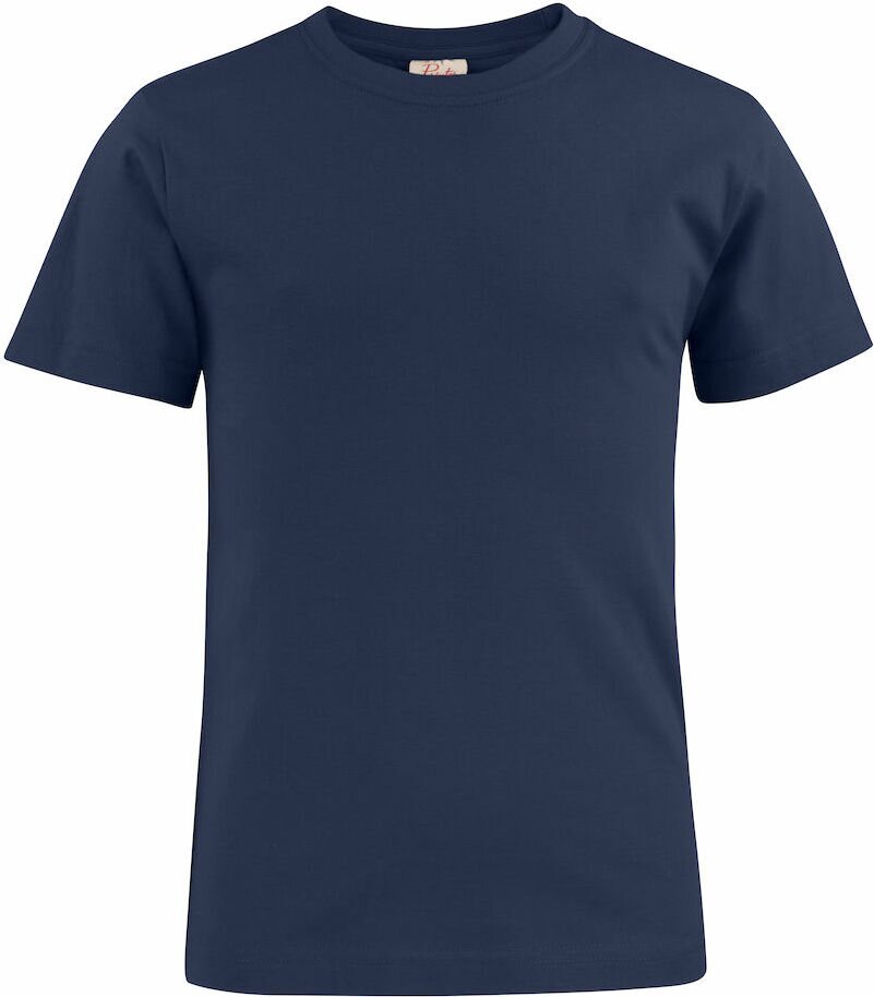 Lasten puuvillainen t-paita Heavy t-shirt Jr Tummansininen (600)