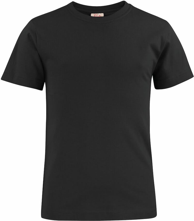 Lasten puuvillainen t-paita Heavy t-shirt Jr Musta (900)