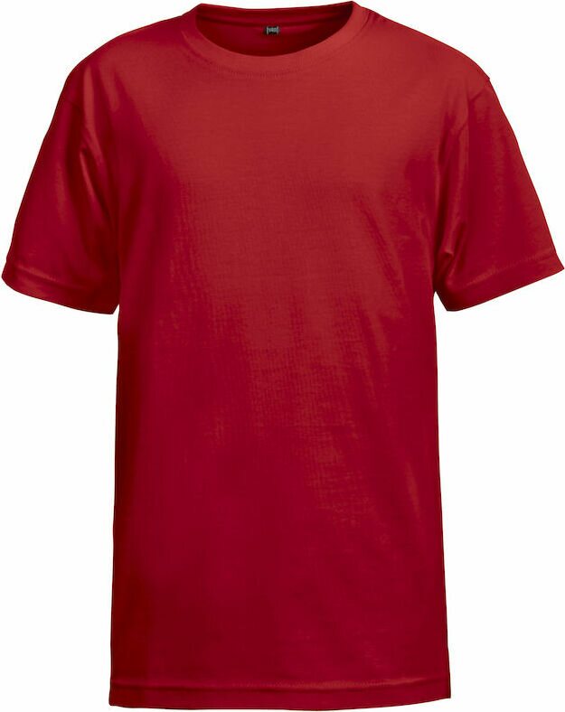 Lasten puuvillainen t-paita Rock T Junior Punainen (460)