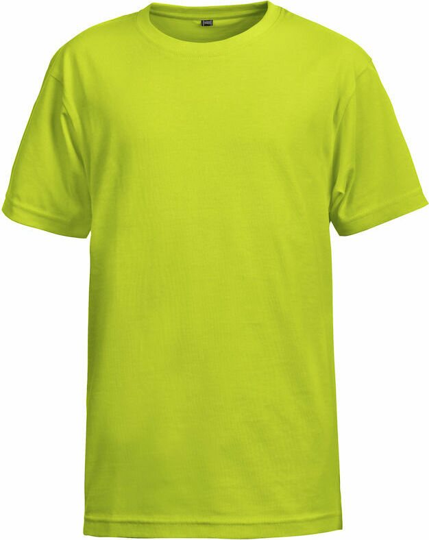 Lasten puuvillainen t-paita Rock T Junior Lime (630)