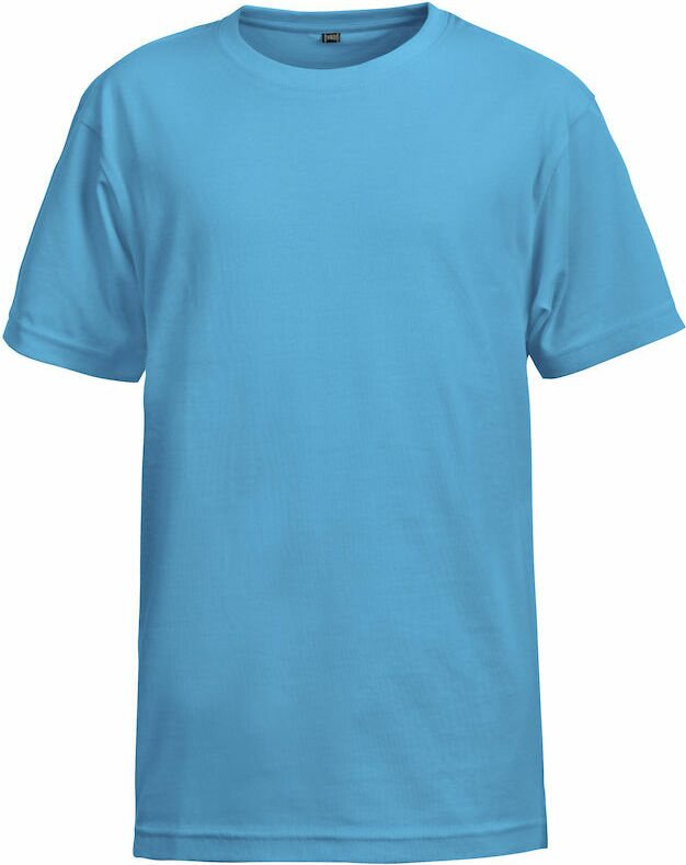 Lasten puuvillainen t-paita Rock T Junior Vaaleansininen (744)