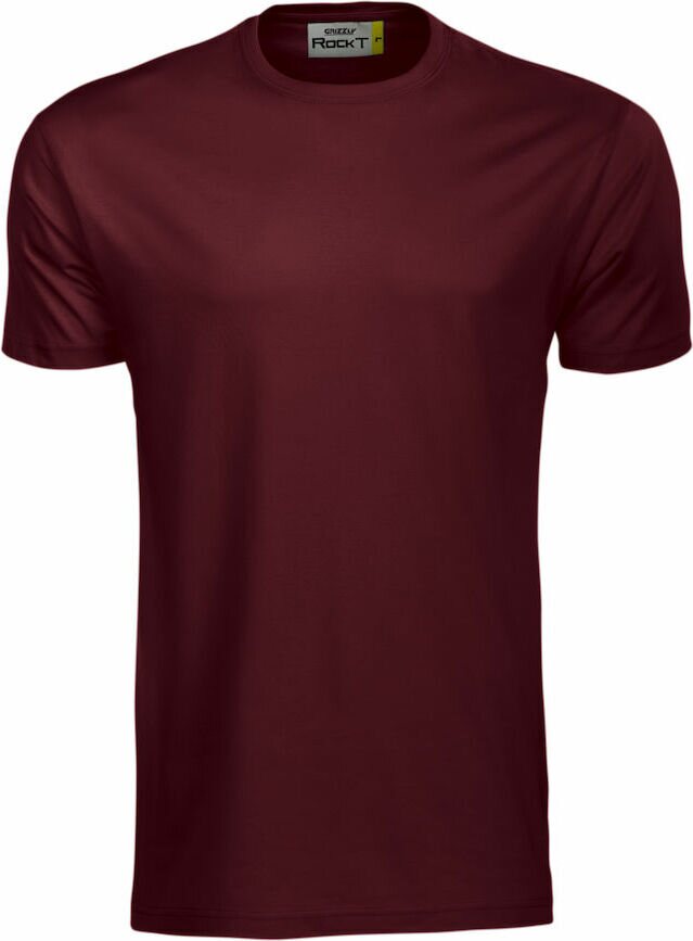 Miesten t-paita Rock T Burgundy (464)
