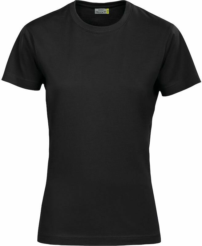 Naisten t-paita Rock T Lady Musta (990)