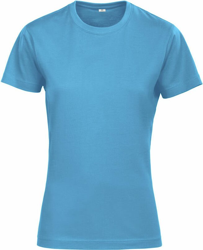 Naisten t-paita Rock T Lady Tumma turkoosi (744)