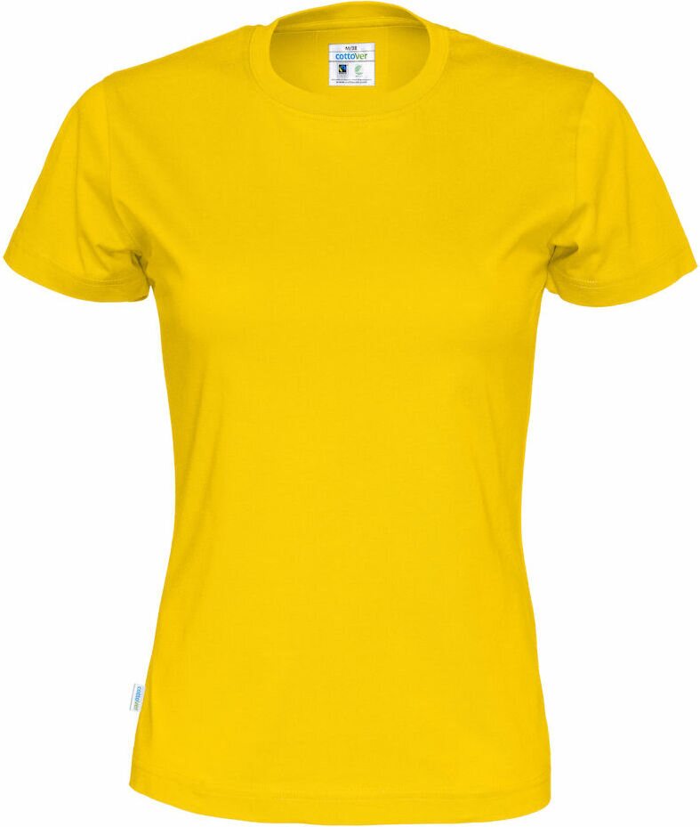 Naisten t-paita Lady Keltainen (255)