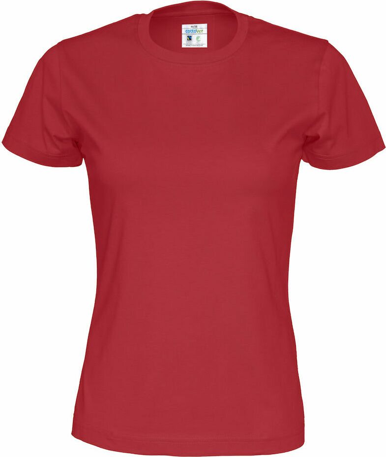Naisten t-paita Lady Punainen (460)