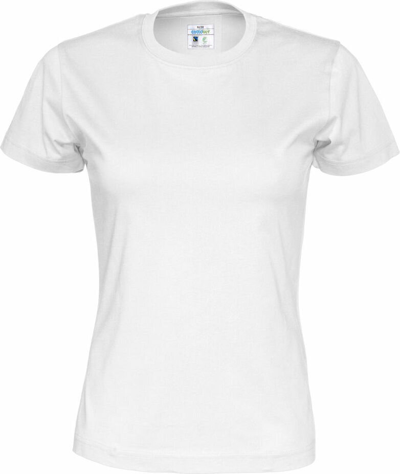 Naisten t-paita Lady Valkoinen (100)